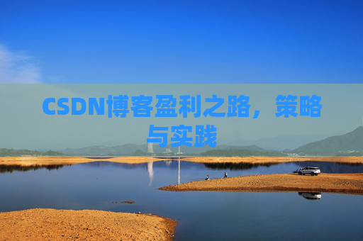 CSDN博客盈利之路，策略与实践